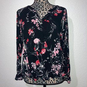 floral crossover top